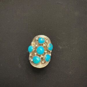 turquoise ring sterling silver
